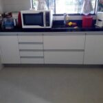 Armário Inferior Cozinha em MDF branco