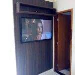 Painel em MDF Louro Preto 1