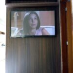 Painel em MDF Louro Preto 2