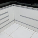 Armário Inferior de Cozinha em MDF Branco