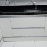 Armário Inferior de Cozinha em MDF Branco