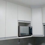 Armário Superior de Cozinha em MDF Branco